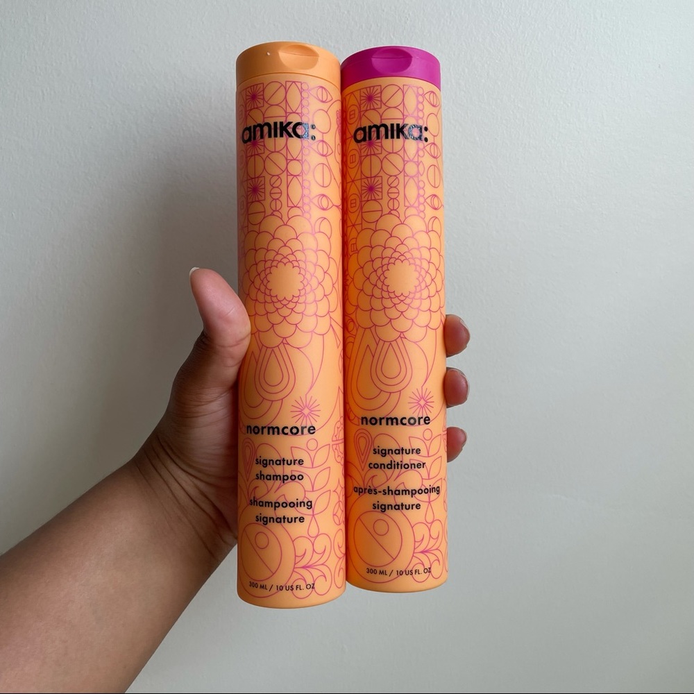 Amika Normocore Shampoo + Conditioner